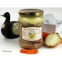 Canard aux girolles sauce foie gras (4 parts) - 900g env.